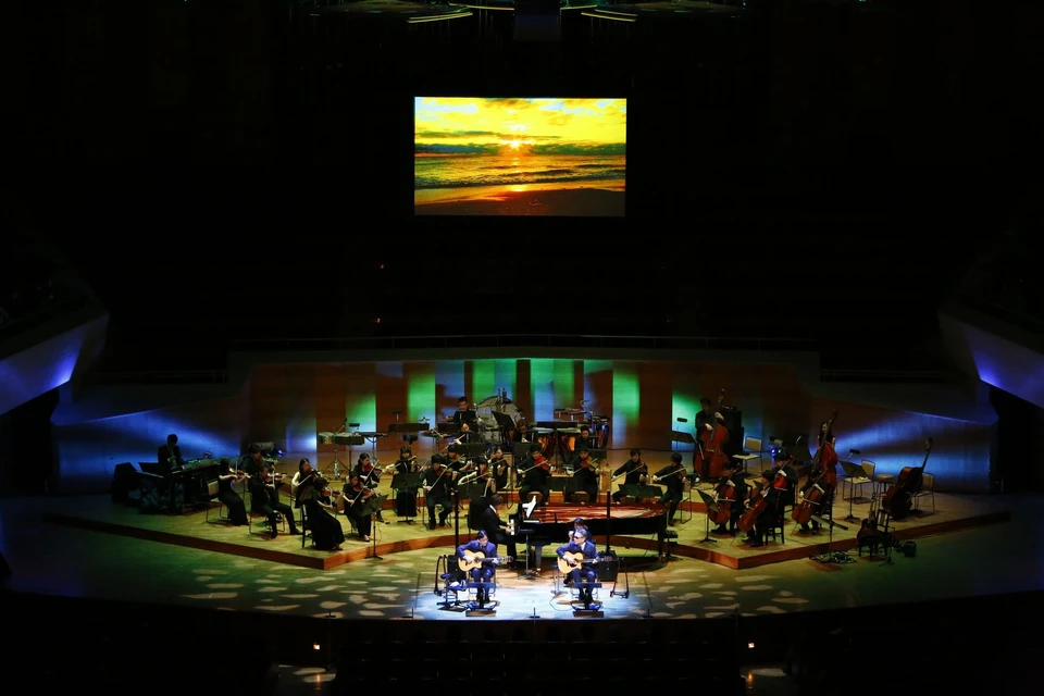 Turnê Gontiti Live Image Seize com sistema K-array integrado a teatros e auditórios