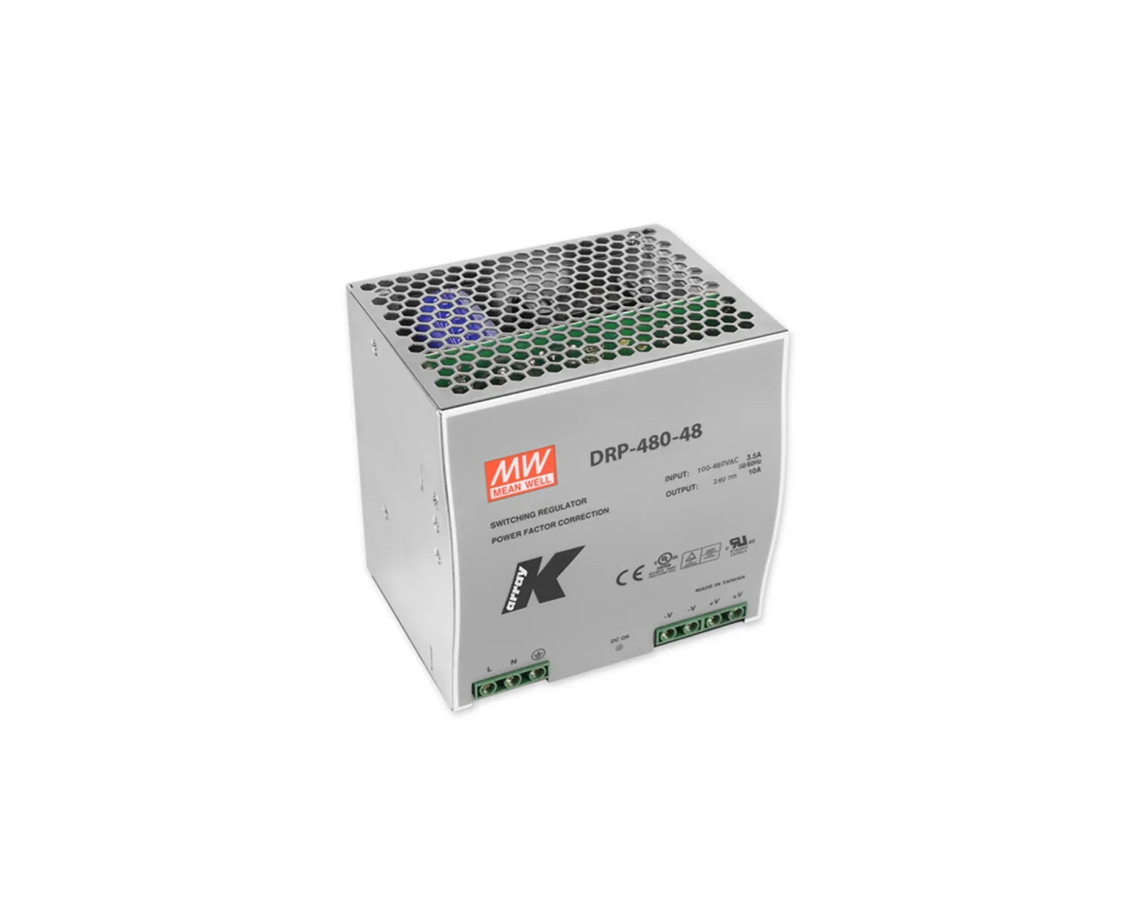 Acessório eletrônico K-array K-AL480-48 para projeto de áudio e vídeo da M.I. Automação