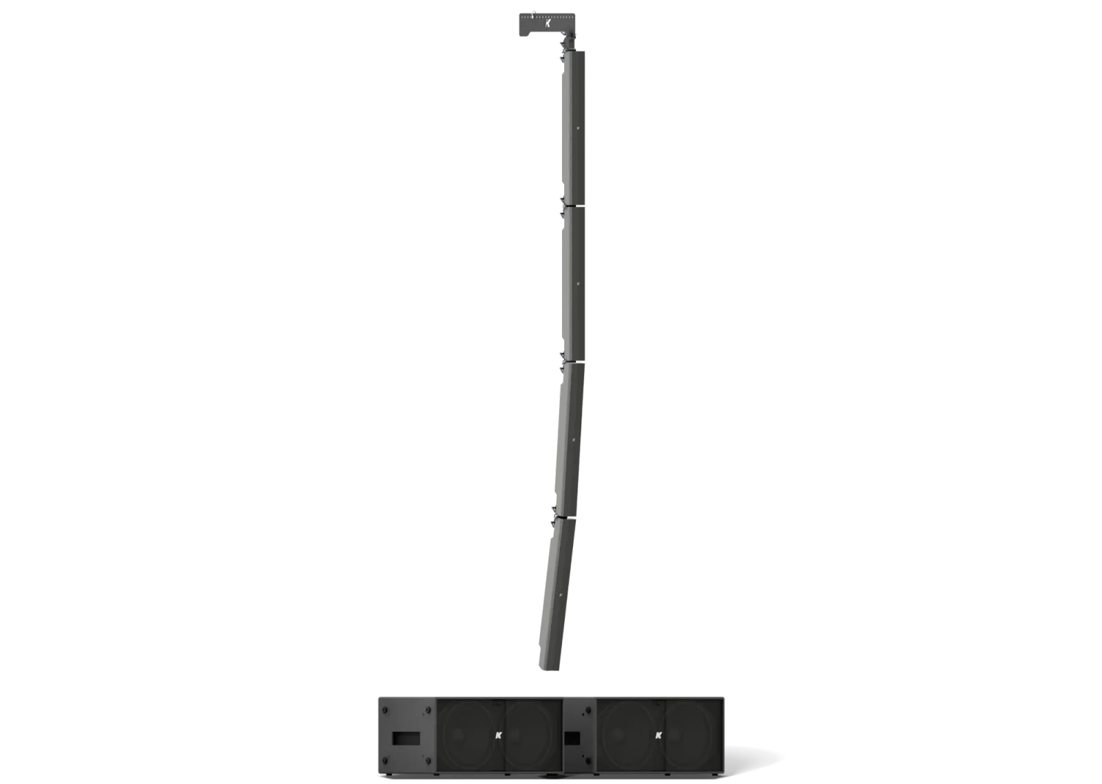 Solução da família Pinnacle K-array relacionada ao modelo KR804W II em projeto da M.I. Automação