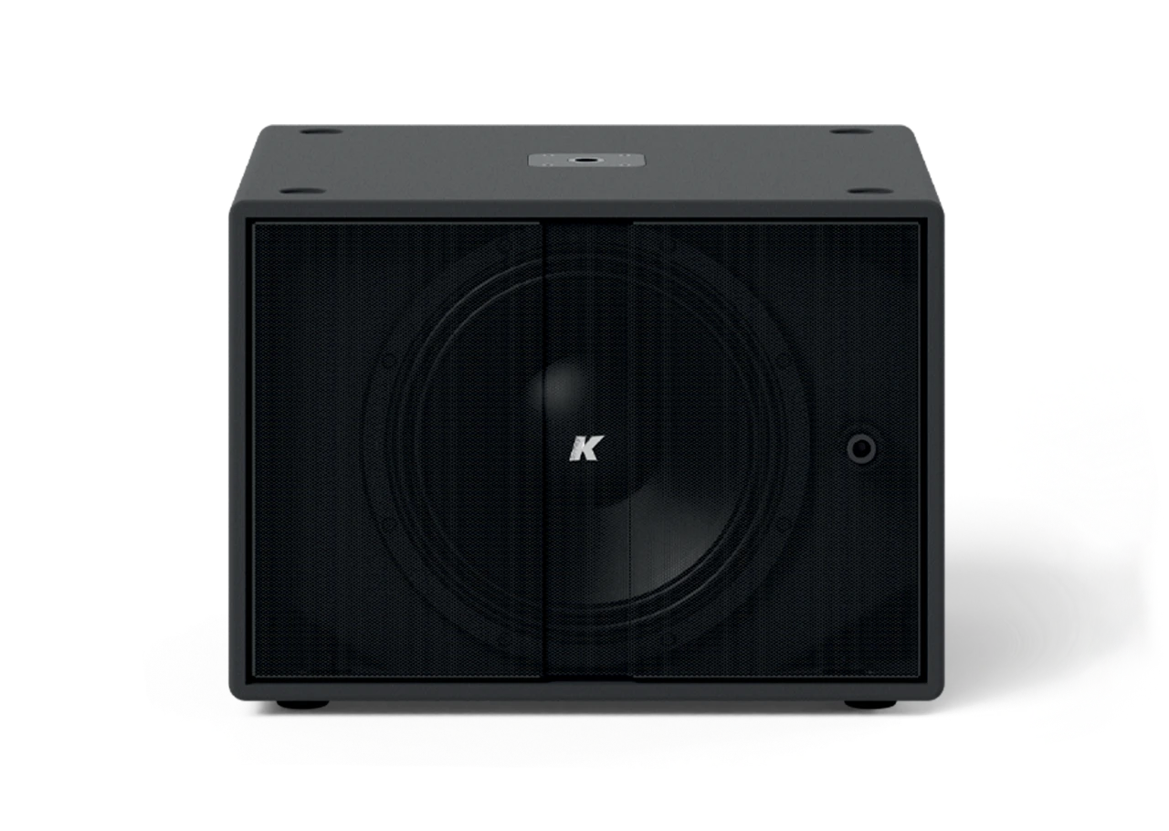 Subwoofer K-array KS1 I para projeto de áudio e vídeo da M.I. Automação