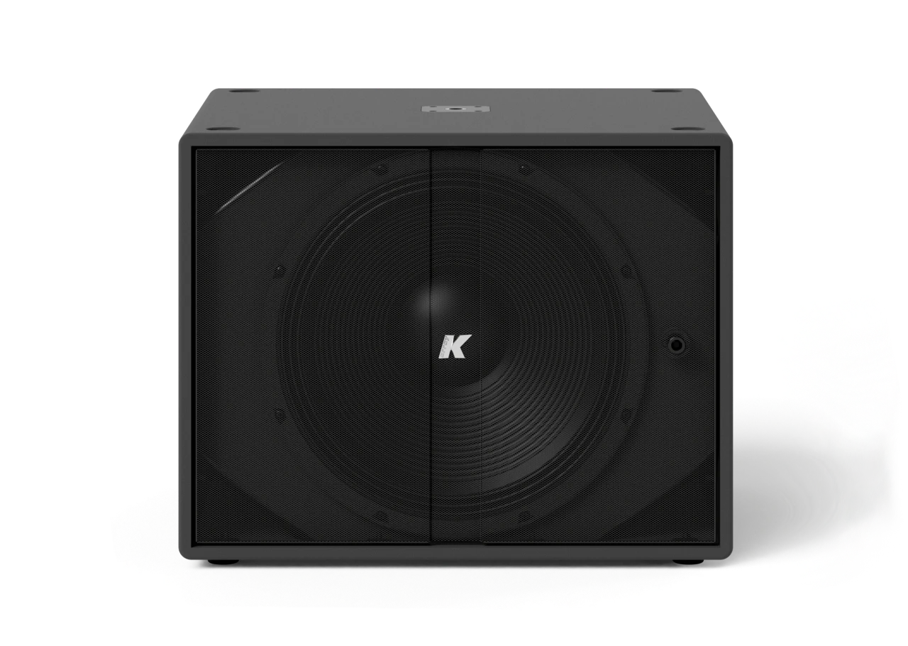 Subwoofer K-array KS2 I para projeto de áudio e vídeo da M.I. Automação