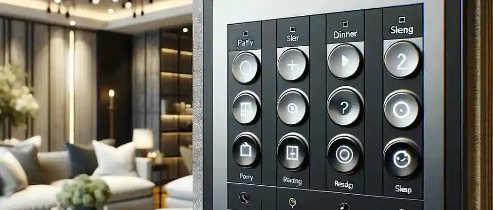 Keypads Lutron Palladiom, Alisse, Pico e Sunnata