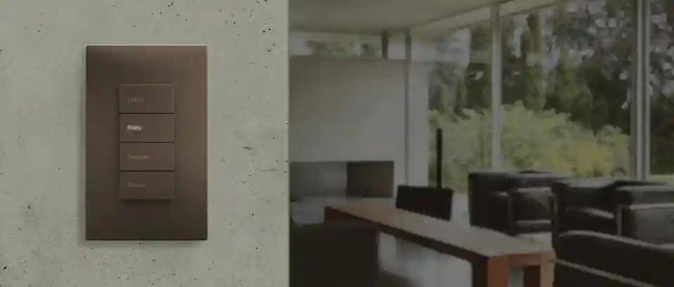 Keypads Savant — ecossistema premium de automação