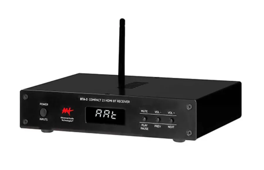 AAT BTA-3 Receptor Bluetooth para Áudio apresentado em contexto de projeto integrado pela M.I. Automação