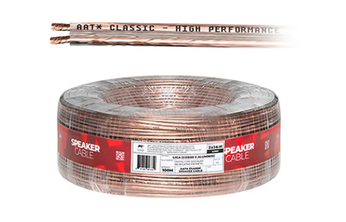 AAT Classic Speaker Cable Cabo para Caixas apresentado em contexto de projeto integrado pela M.I. Automação