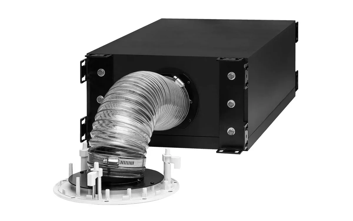 AAT CS1-CI Subwoofer de Embutir apresentado em contexto de projeto integrado pela M.I. Automação