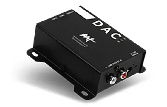AAT DAC BOX Conversor de Áudio Digital apresentado em contexto de projeto integrado pela M.I. Automação