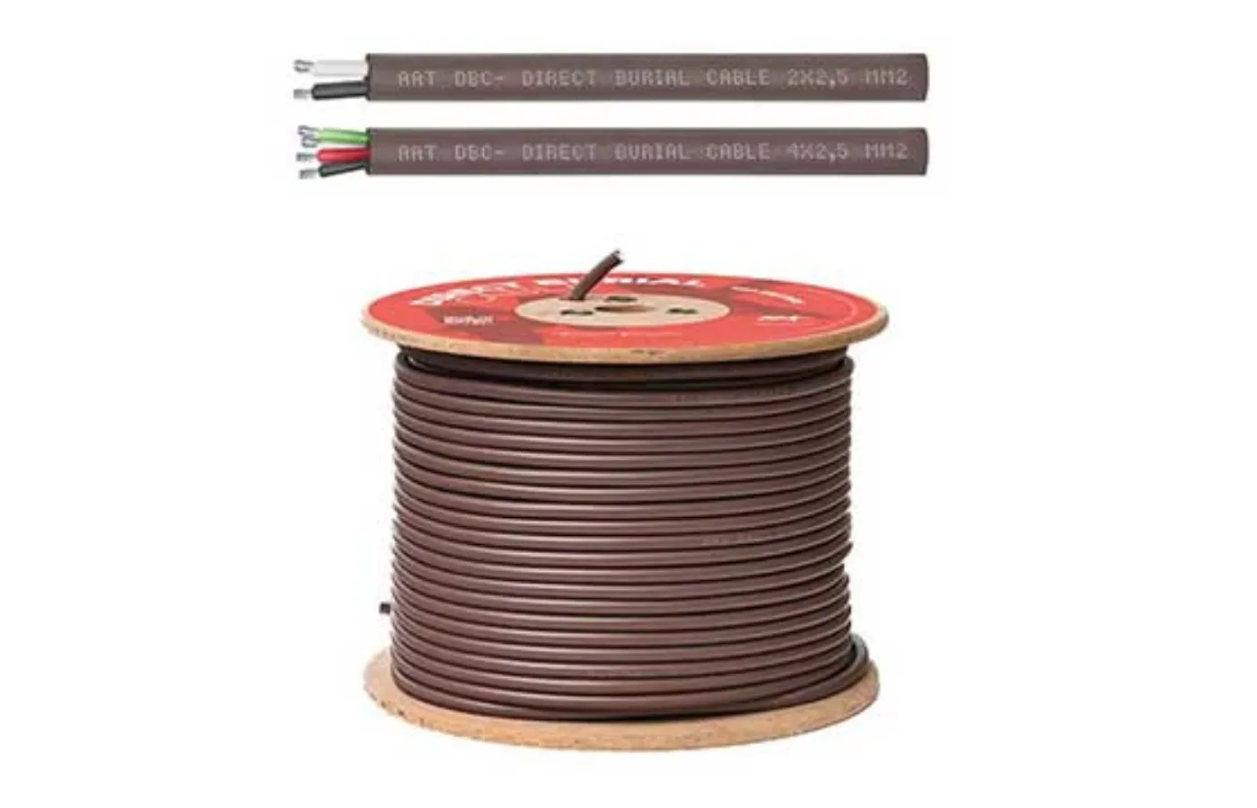AAT DBC Direct Burial Cable apresentado em contexto de projeto integrado pela M.I. Automação