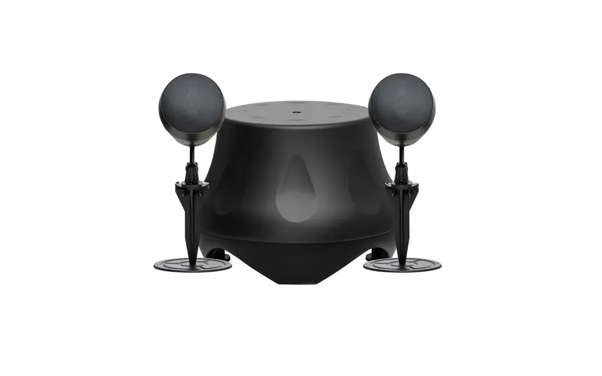 AAT Kit Garden 2.1 Preto apresentado em contexto de projeto integrado pela M.I. Automação