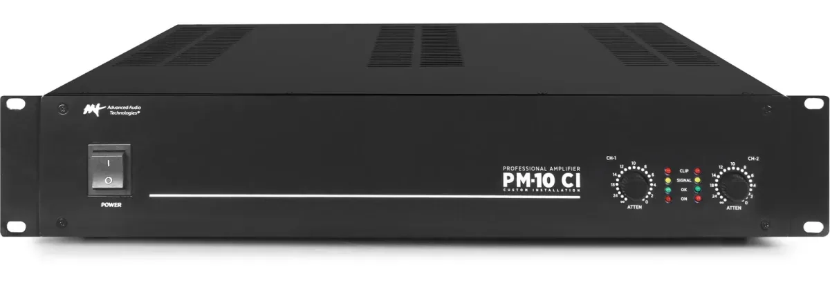 AAT PM-10 CI Amplificador Pro apresentado em contexto de projeto integrado pela M.I. Automação