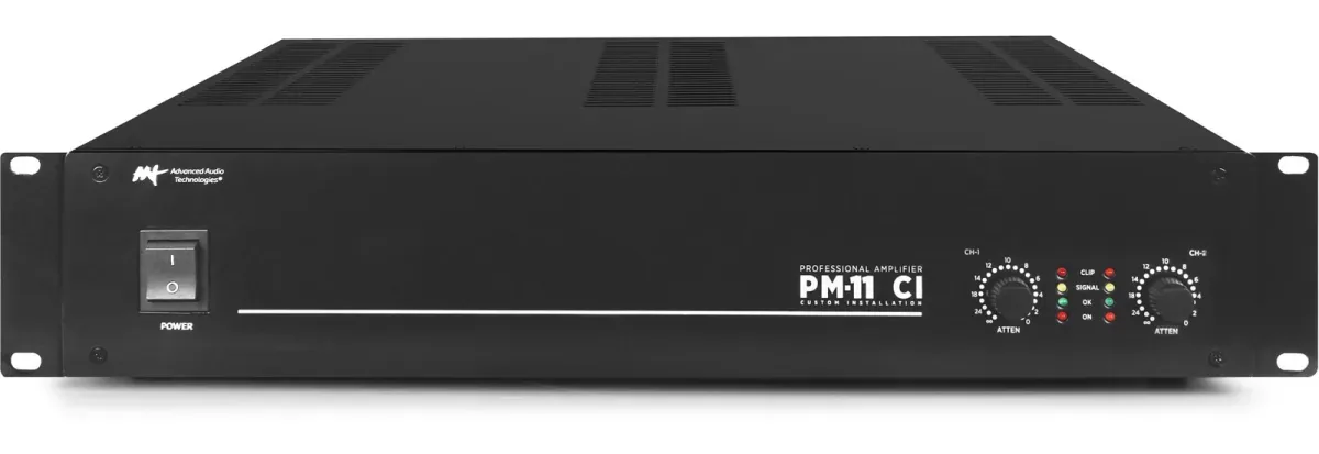 AAT PM-11 CI Amplificador Pro apresentado em contexto de projeto integrado pela M.I. Automação