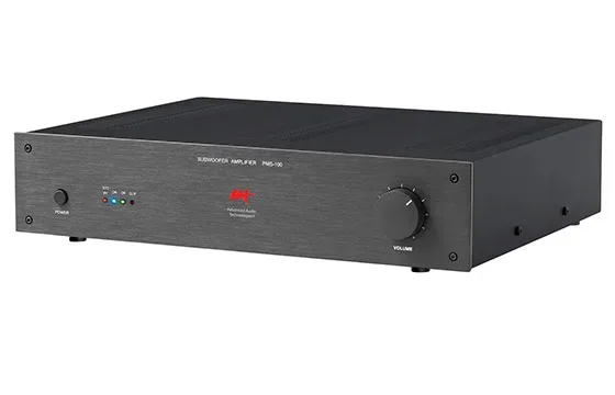 AAT PMS-100 Amplificador para Subwoofer apresentado em contexto de projeto integrado pela M.I. Automação