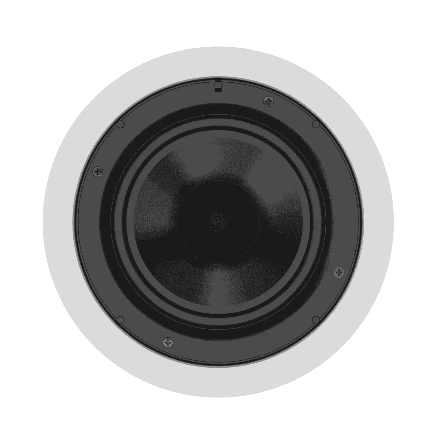 Caixas de Som Loud Áudio RCS 30 PA Redonda Plana apresentado em contexto de projeto integrado pela M.I. Automação