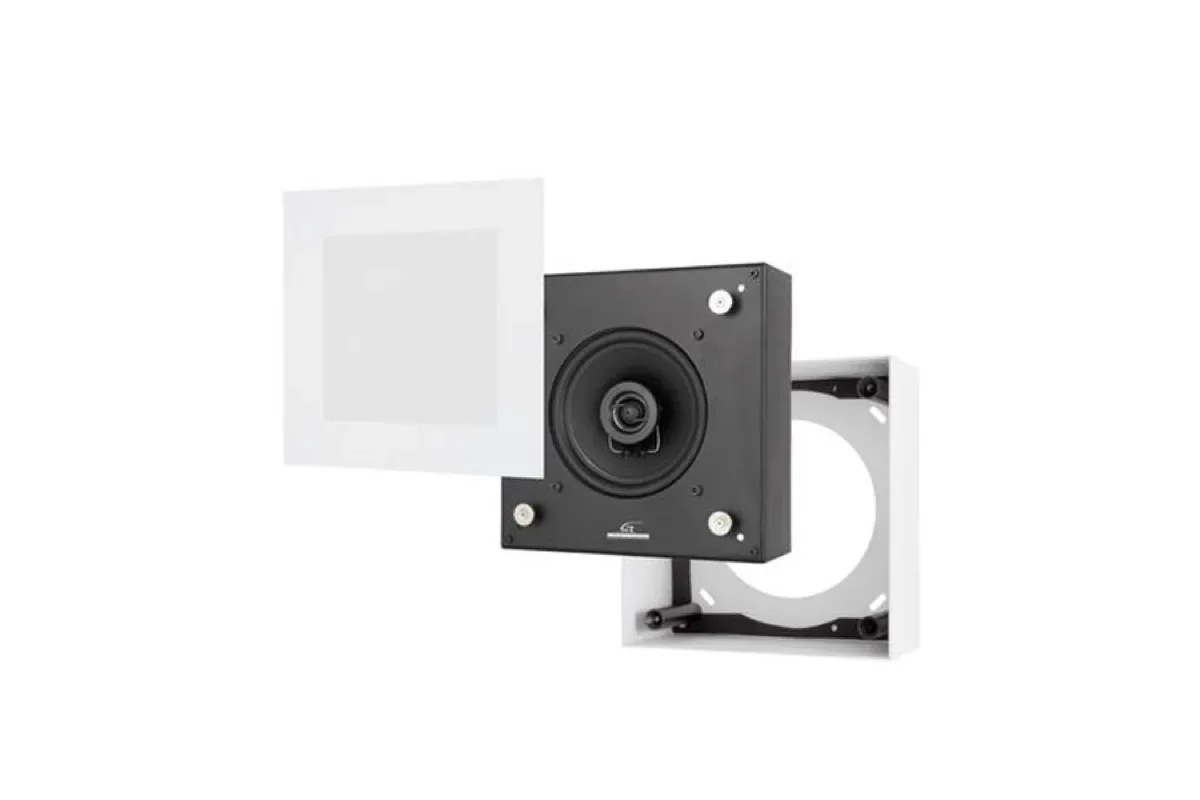 Garvan SNW112 Caixa On-Wall e On-Ceiling apresentado em contexto de projeto integrado pela M.I. Automação