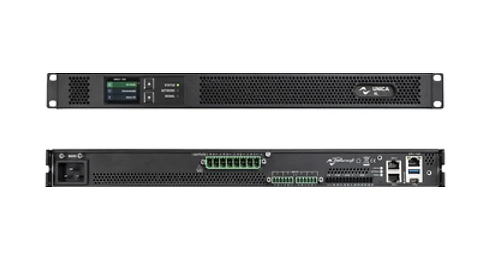Powersoft Unica 4L 12K4 Amplificador Multicanal DSP para Automação de Áudio apresentado em contexto de projeto integrado pela M.I. Automação