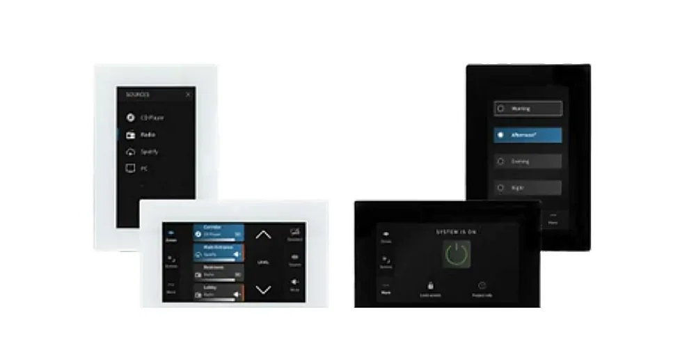 Powersoft WM Touch Controle de Parede para Automação de Áudio apresentado em contexto de projeto integrado pela M.I. Automação