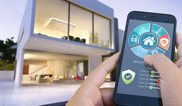 Banner com keypad automação residencial Lutron via App Lutron